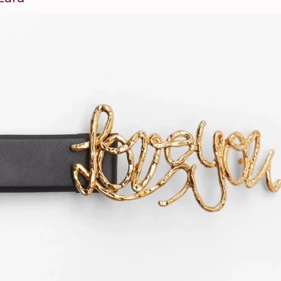 ?Last piece- Zara limited edition love you belt you cannot miss main image 4